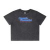 Wo's Stone Wash Heavy Crop Tee Thumbnail