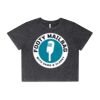 Wo's Stone Wash Heavy Crop Tee Thumbnail